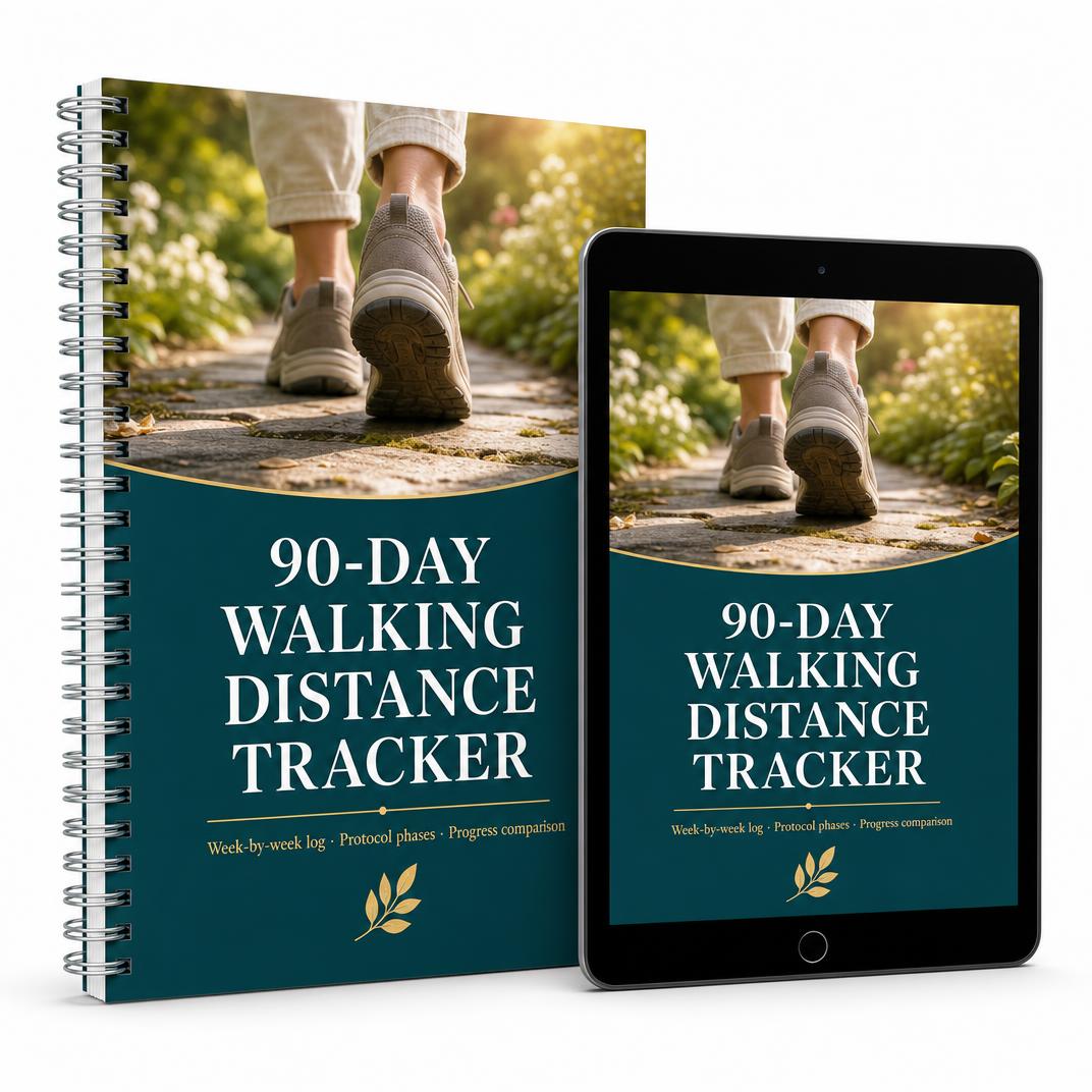 90-Day Walking Distance Tracker